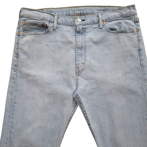 Levi's 517 Slim Straight Jeans Size 38/32 Men's Excellent Condition Pre-owned - Picture 9 of 11